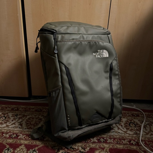 The North Face Kaban Transit Backpack (Green) - Picture 1 of 7
